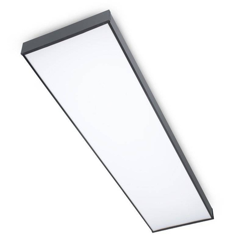 LED loftpanel 50W 120x30 cm | Overflademonteret ikke-blinkende CCD-panel