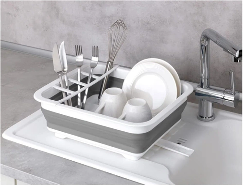 XEP-364-GRAY | Dish dryer | Foldable camping drainer