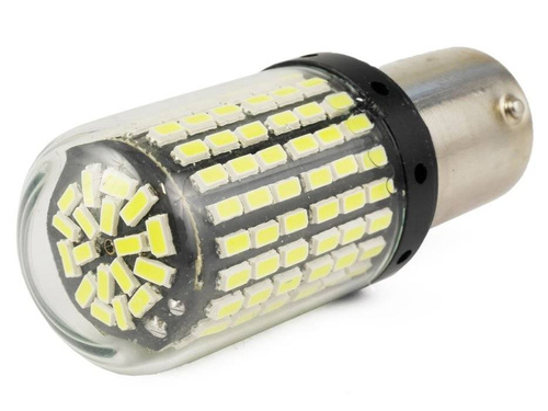 Automobilių LED lempučių komplektas BA15S 144 SMD 3014