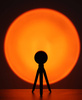 LED RB-03-Sunset VERMELHO | Lâmpada de projeção LED imitando um pôr do sol