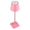 HJA28-ROSA-1 | Candeeiro de mesa com bateria incorporada | Lâmpada noturna sensível ao toque