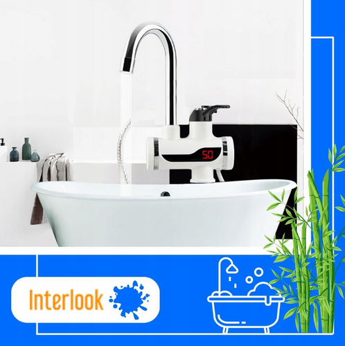 RY-008 | Rubinetto elettrico | Riscaldamento regolabile | riscaldatore di flusso | Bianco