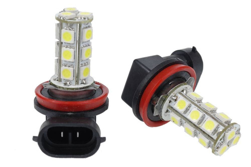 Світлодіодна лампочка H8 H9 H11 18 SMD 5050