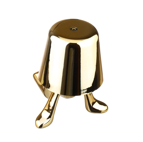 HJA23-C-GOLD| Moderní stolní lampa s dotykovým ovládáním | Noční lampa s vestavěnou baterií