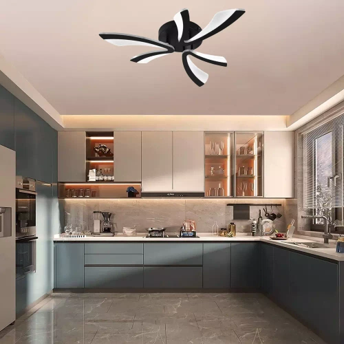 RLX-C36W-B | Modern three-piece ceiling lamp | Ceiling | LED