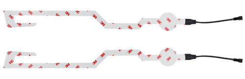 MEL - Ambient lighting for a motorcycle helmet