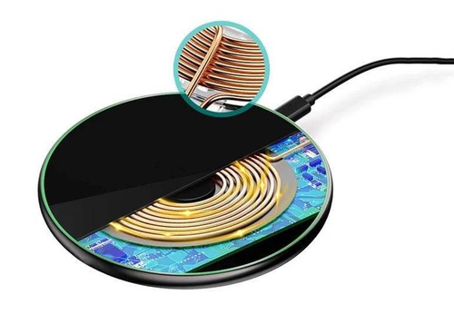 WDX-1-juodas | INDUKCINIS KROVIMAS GREITAS KROVIMAS QI 15W