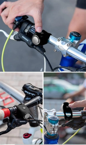 Elektrinio dviračio skambutis 120dB | Garsus signalas dviračiui, motociklui, 6 garso režimai | GJLB-125