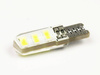 Auto LED žárovka W5W T10 6 SMD 5630 CAN BUS Silikon