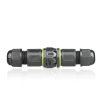 Wasserdichte Kabelmuffe IP68 | Schnellverbinder + Schraubverbinder 3-polig 450 V 17,5 A für Kabel 3–9 mm | M682-C