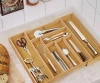 Bestek organizer | Bamboe lade-inzet met 8 vakken | KBT-G844