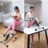 Mini bicicleta ergométrica com resistência ajustável e contador LCD | Bicicleta de reabilitação dobrável para braços e pernas | Rotor | DH-301