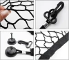 Car trunk cargo net | elastic securing net 110x60 cm | luggage organizer | transport net | CTM-110*60CM-B