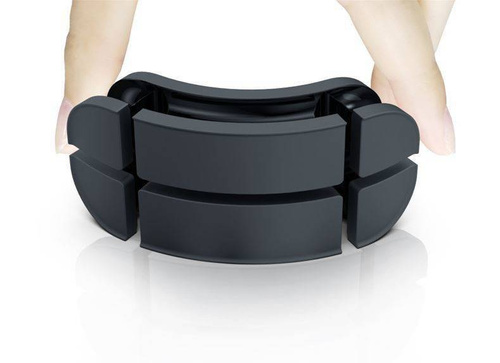 EH31-Negru | Set organizatoare de cablu - 3 buc