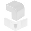 CDT-03 | Giunto ad angolo per copribanda 40x20mm | bianco