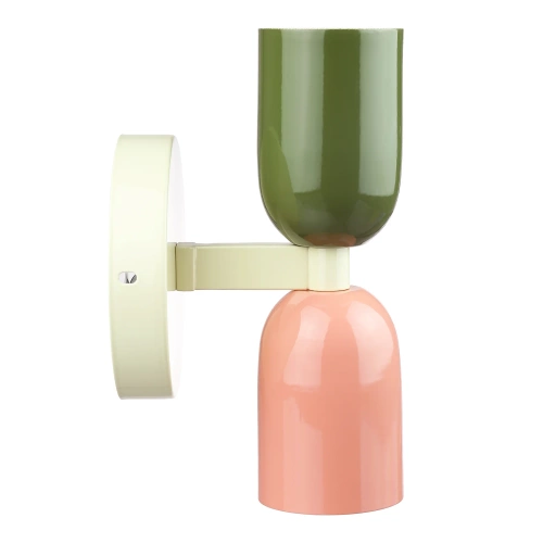 YG-W008-G+P | Candeeiro de parede bicolor | Candeeiro de parede moderno