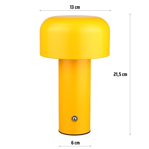 YG-D017-Y | Moderná stolová lampa | Nočné svetlo so vstavanou batériou | LED lampa