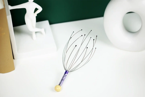 SM-12CL-RED | Hovedbundsmassager | Ayurvedisk massageapparat til en afslappende massage