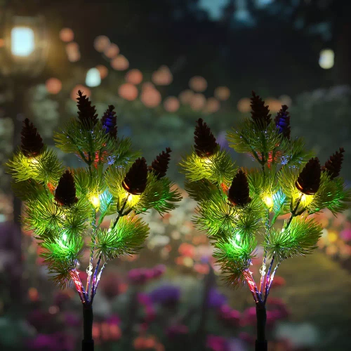 FLD-30-C | Zonnebloem | LED tuinlamp op zonne-energie Pine | 63cm, 600mAh