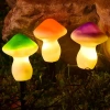 FLD-19-W | Lampada solare da giardino LED Funghi 3 pz | 22 cm, 600 mAh