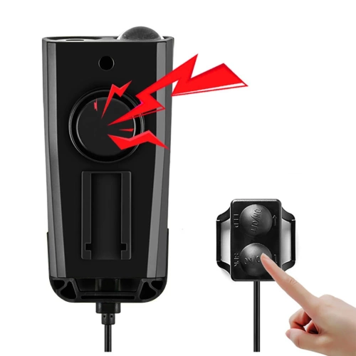 3-in-1 multifunctional bike light – 800 lm | Bike light with horn and counter | BK-H1920