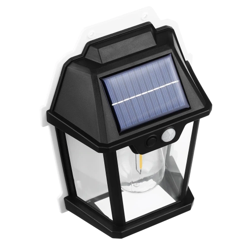 TG-TY13502 | Lampă solară cu LED | Lampă solară cu senzor de amurg și mișcare | Iluminat solar exterior