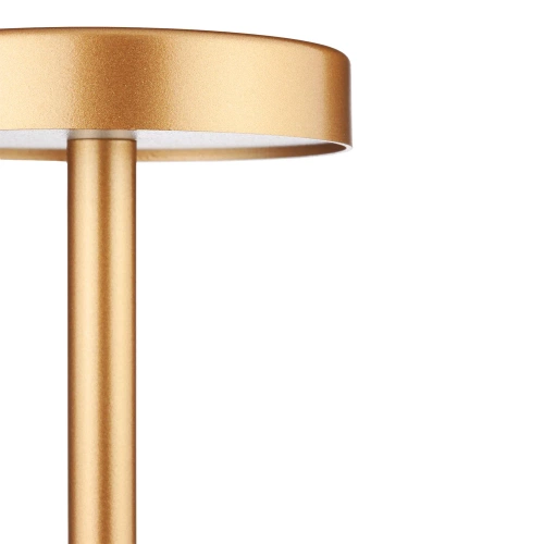 HJA28-ROSEGOLD-2 | 34 cm Lampe de table avec batterie intégrée | Lampe de nuit avec trois couleurs de lumière | Lampe d'ambiance pour un hôtel ou un restaurant