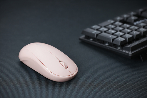Q18 | Wireless office optical computer mouse | 1000 DPI | pink
