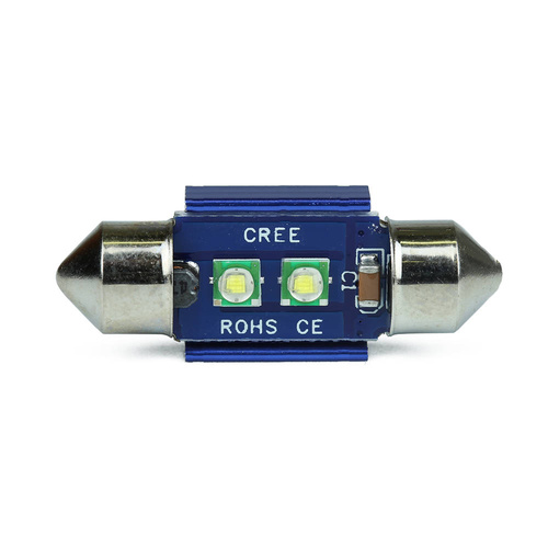 Ampoule de voiture LED C5W 2 SMD CREE CAN BUS | 31mm
