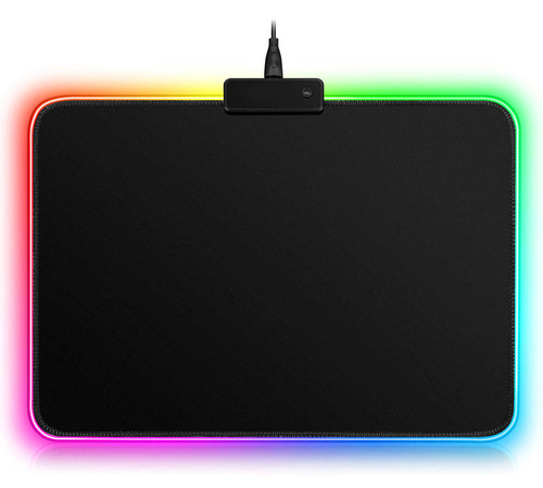 MP-001S | Podložka pod myš | 35x25cm | RGB LED podsvietenie | 13 režimov svietenia