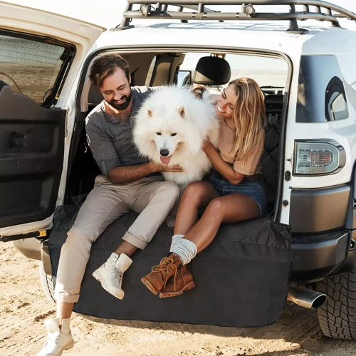 DM-020 | Tapis de coffre de voiture, housse imperméable pour le transport d'animaux domestiques