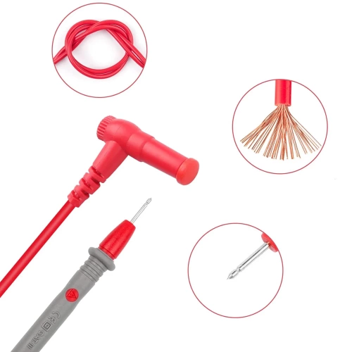 WBX-665-G | Cables for current meters | Multifunctional test leads with crocodile clips |