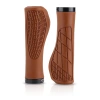 Ergonomic 22.2 mm bike grips | Anti-slip, shock-absorbing, comfortable handlebar grips | FD187-BR
