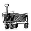 Chariot de voyage pliable | Grand chariot de transport 100kg | Chariot de plage 120L | CP01-80