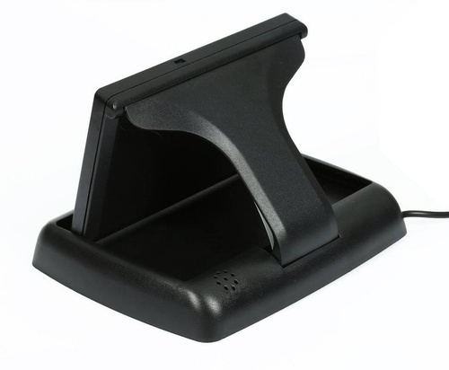 2 en 1 | PZ704 PZ470 | Set - cámara de marcha atrás 18IR 12-24V con monitor LCD TFT plegable de 4,3"