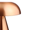  HJA24-COPPER | Table lamp with built-in battery | Night lamp with three light colors | Atmospheric lamp for hotels, restaurants