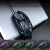 G560-Noir | Souris filaire pour les joueurs | Souris de jeu avec rétroéclairage RVB