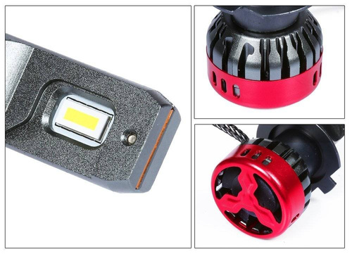 Juego de bombillas LED H7 F6 CSP 100W 12V-24V