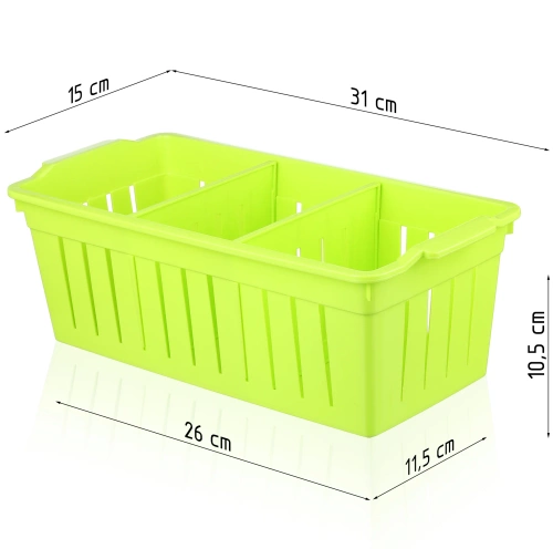 Organizer per spezie da cucina con scomparti | KCS-L328-GREEN