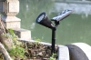 YNG-4LED | Lampa solara de gradina incastrata cu LED | alb, culoare lumină caldă | reflector SPOT | 250lm, 2200mAh, 4 LED-uri