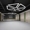 LPL-006 | Hanging LED ceiling lamp 36W | triangular | aluminum | CCD not blinking | Φ60x6