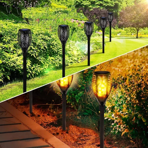 HYD-12LED | Слънчева LED фенерче | Лампа 51см | 12 SMD 2835 светодиода