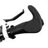 Mânere ergonomice pentru biciclete | Mânere din cauciuc TPR anti-alunecare | BHD-233-BK