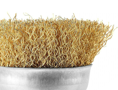 M-5in1 | Set of 5 wire brushes | brass wire