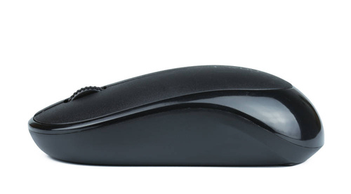 Q18 | Mouse óptico sem fio para computador de escritório | 1000 DPI | preto
