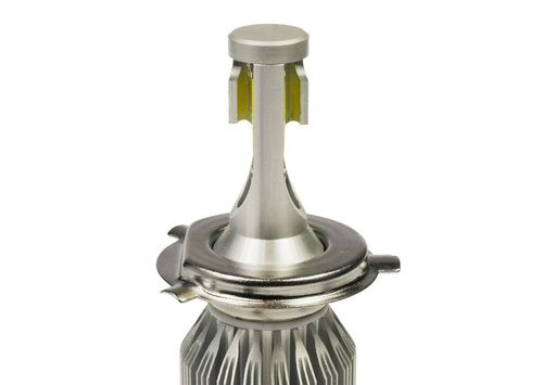 A set of LED bulbs H4 C6 Bridgelux COB ™ 7600 lm