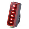 BL069 | Luz trasera LED para bicicleta | 6 diodos, 4 modos de iluminación, 300lm, batería incorporada