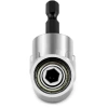 DLS-105-SILVER | Angle adapter for 1/4" bits | Screwdriver socket