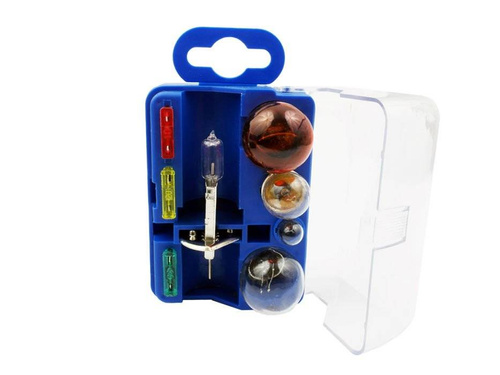 H1 | Um prático conjunto de lâmpadas e fusíveis para automóveis