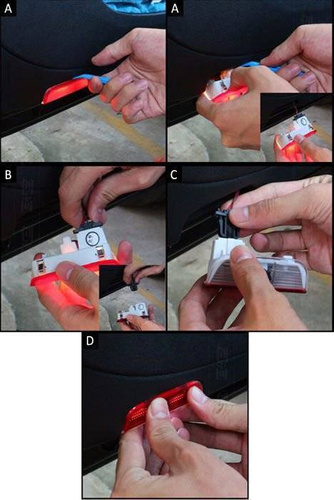 PMC-V2 LED LOGO projektor a VW számára